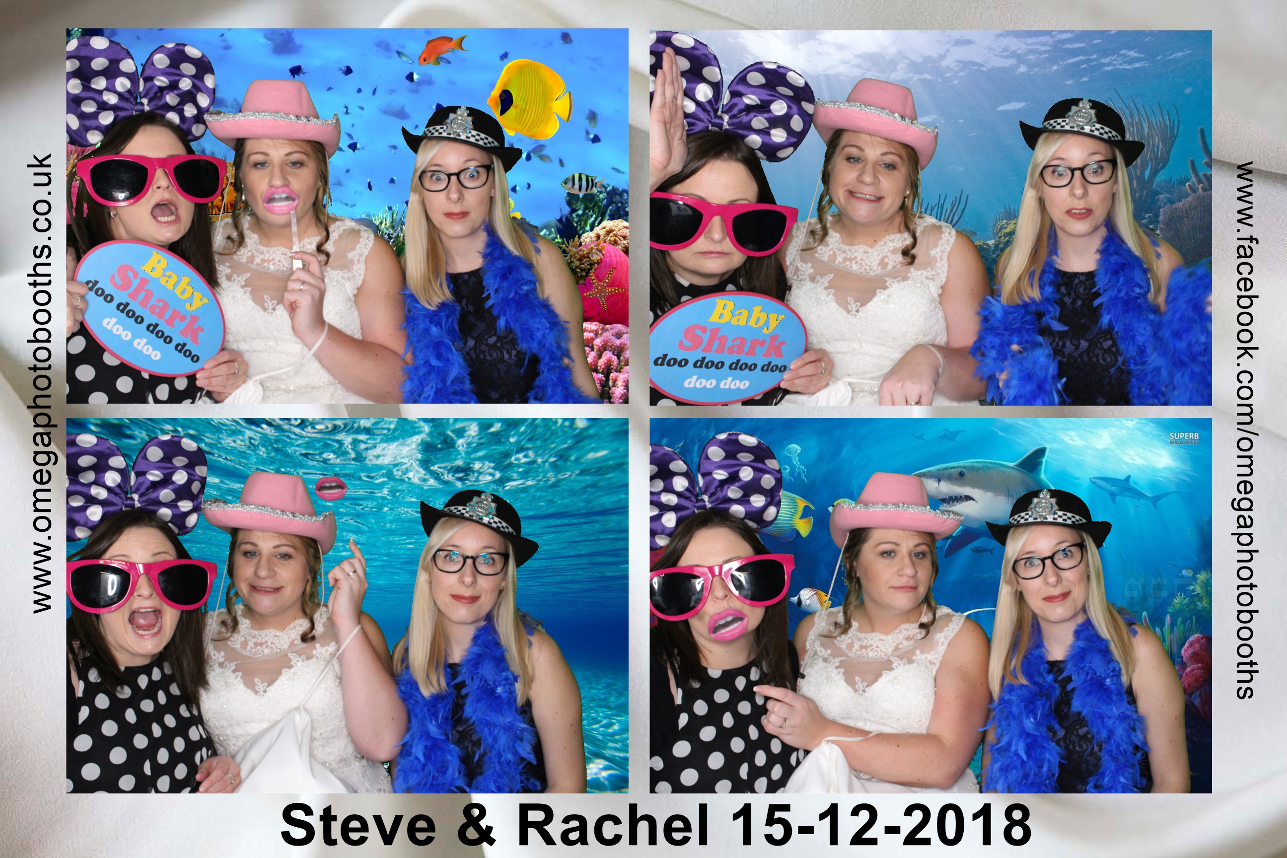 Steve and Rachel's Wedding | View more photos from the event at gallery.omegaphotobooths.co.uk/u/Omega-Photobooths/Steve-and-Rachels-Wedding